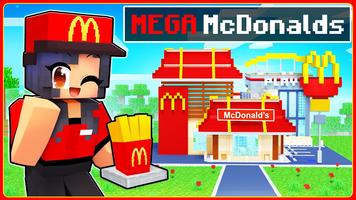 Mod MacDonalds for Minecraft 海報