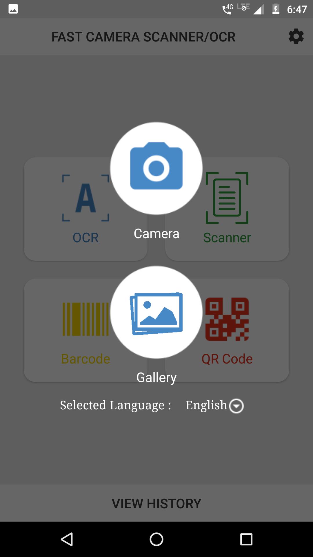 Ocr сканер. Barcode and OCR. Fast Camera. Scan in English.