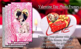 Valentine Day Photo Frames captura de pantalla 1