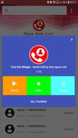 Fast Dial Widget - Quick Call  स्क्रीनशॉट 2