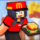 Mod of McDonald's in Minecraft Zeichen