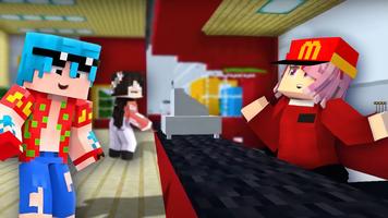 Mod de McDonald's en Minecraft captura de pantalla 1
