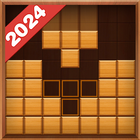 木ブロックパズル古典 ゲーム アイコン