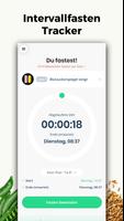 Intervallfasten Fasten Tracker Plakat