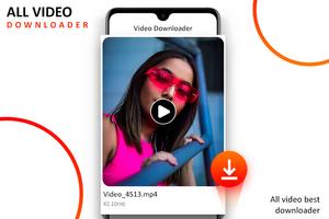 All in One HD Video Downloader Affiche