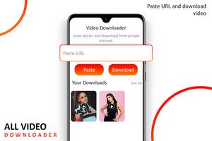 All in One HD Video Downloader captura de pantalla 3