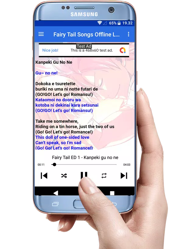 Android Icin Fairy Tail Songs Offline Lyrics Apk Yi Indir