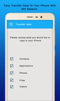 پوستر Data Transfer & Move To iOS