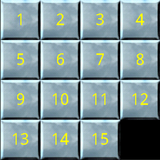 Puzzle 15 icône