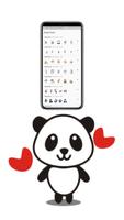 Stickers Panda WAStickerApps Affiche