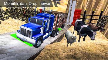 Tanah pertanian Hewan Mengangkut Simulator screenshot 3