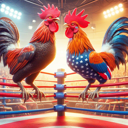 Farm Rooster Fighting Chicks 2 Farm Rooster Fighting Chicks 2
