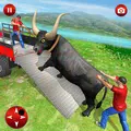 Farm Animals Transporter Truck Simulator