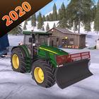 Village Tractor Farming Simulator 3D 2020 icône