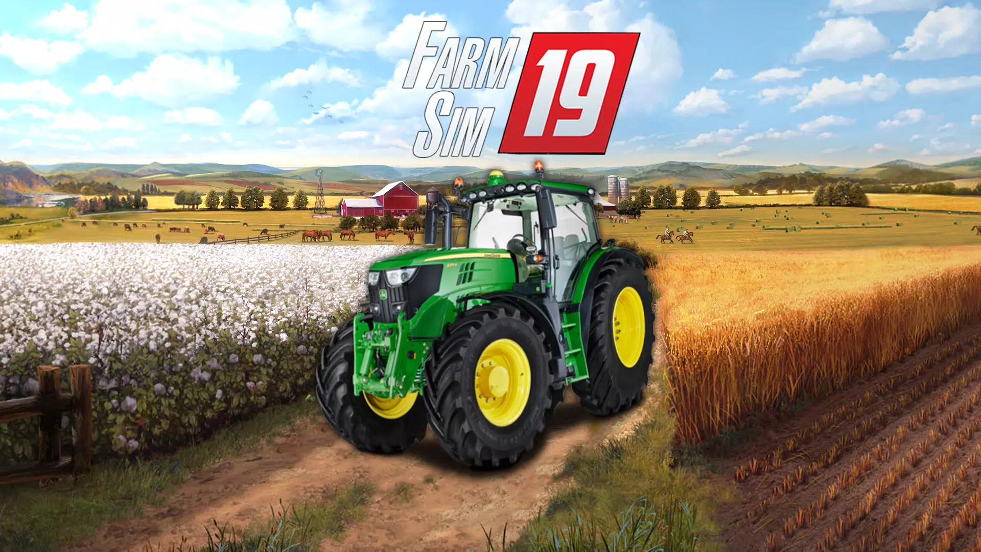 Download do APK de Trator Agrícola Simulador 2019: Village Farming 3D para  Android