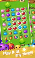 sweet fruit Kandy Match fruit game - fruit plum capture d'écran 2