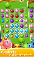 sweet fruit Kandy Match fruit game - fruit plum screenshot 3