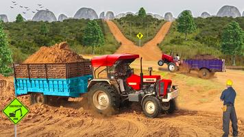 Tractor Trolley Driving Sim 23 скриншот 2