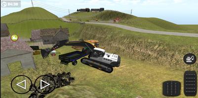 Excavator Tractor Farming Game capture d'écran 1