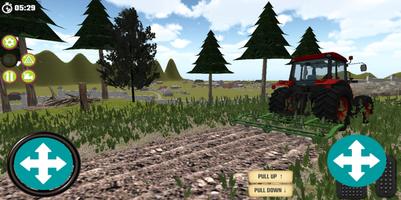 Excavator Tractor Farming Game capture d'écran 2