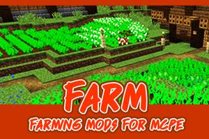 Farming Mods For Minecraft PE poster