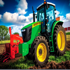 Farming simulator:tractor farm simgesi