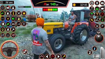 Village Tractor Driving Games اسکرین شاٹ 1