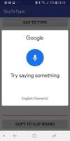 Speak To Type (English) 截图 1