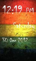 Digital Clock Live Wallpaper ảnh chụp màn hình 1