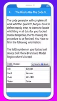 Guide for SimCard Pin Unlock Plakat