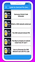Guide for SimCard Pin Unlock Screenshot 4