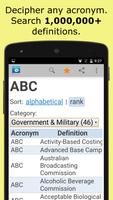 Acronyms and Abbreviations পোস্টার