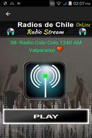Radios de Chile OnLine ảnh chụp màn hình 2
