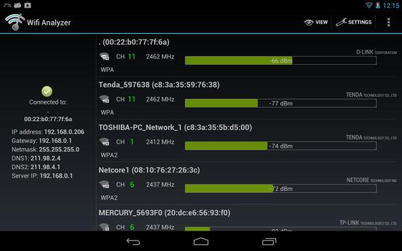 Wifi 分析仪（Wifi Analyzer） 截图 10