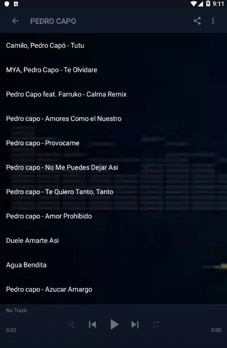 Descarga de APK de Camilo Pedro Capó - TUTU Musica para Android