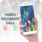 Full screen Video Ringtone for Incoming Calls-icoon
