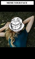 Crazy Meme Photo Editor – Meme Face Stickers-poster