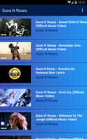Guns N' Roses Popular Songs | Video Collection capture d'écran 3