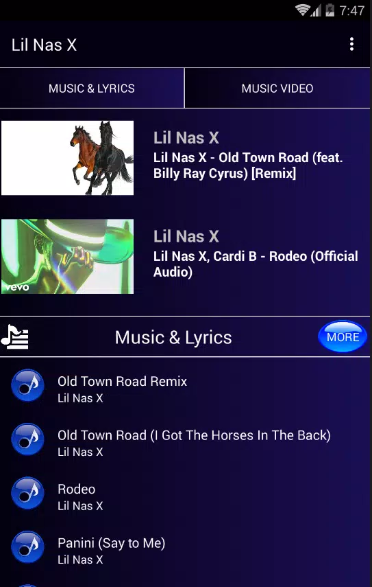Lil Nas X APK pour Android Télécharger