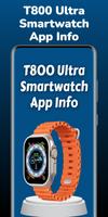 T800 Ultra Smartwatch App Info Affiche