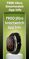 T900 Ultra Smartwatch App Info Affiche