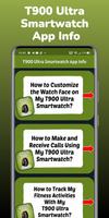 T900 Ultra Smartwatch App Info capture d'écran 3