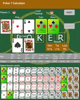 Poker 7 Calculator تصوير الشاشة 2