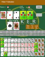 Poker 7 Calculator capture d'écran 2