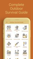 Outdoor Survival Guide الملصق