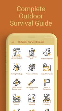 Outdoor Survival Guide poster
