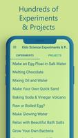 Kid's Science Experiments & Projects Plakat
