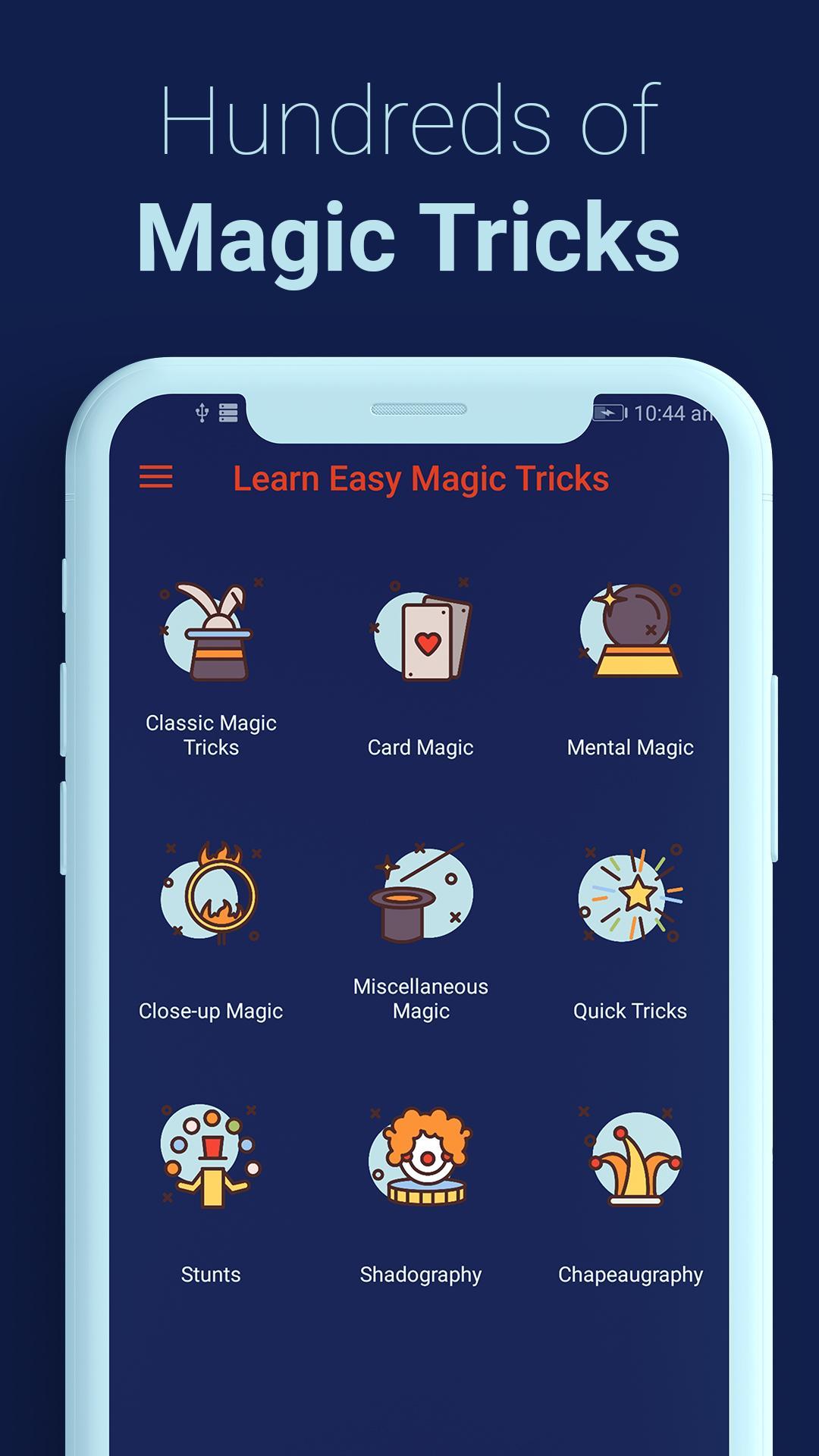 Learn Easy Magic Tricks APK للاندرويد تنزيل