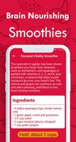 Healthy Smoothie Recipes capture d'écran 1
