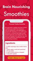 Healthy Smoothie Recipes تصوير الشاشة 1